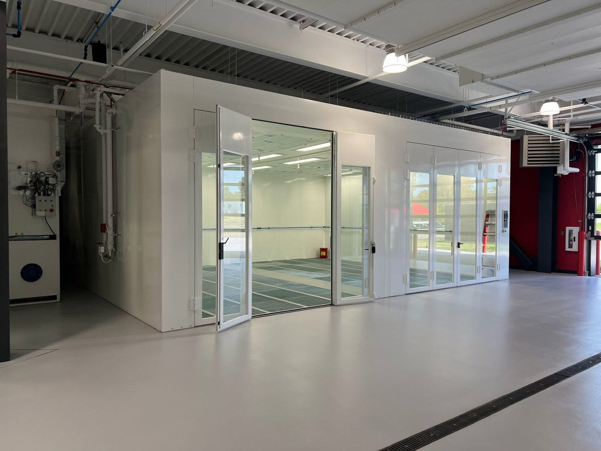 Luxury Pit-Type Car Spray Painting Booth with Electric/Diesel Heating