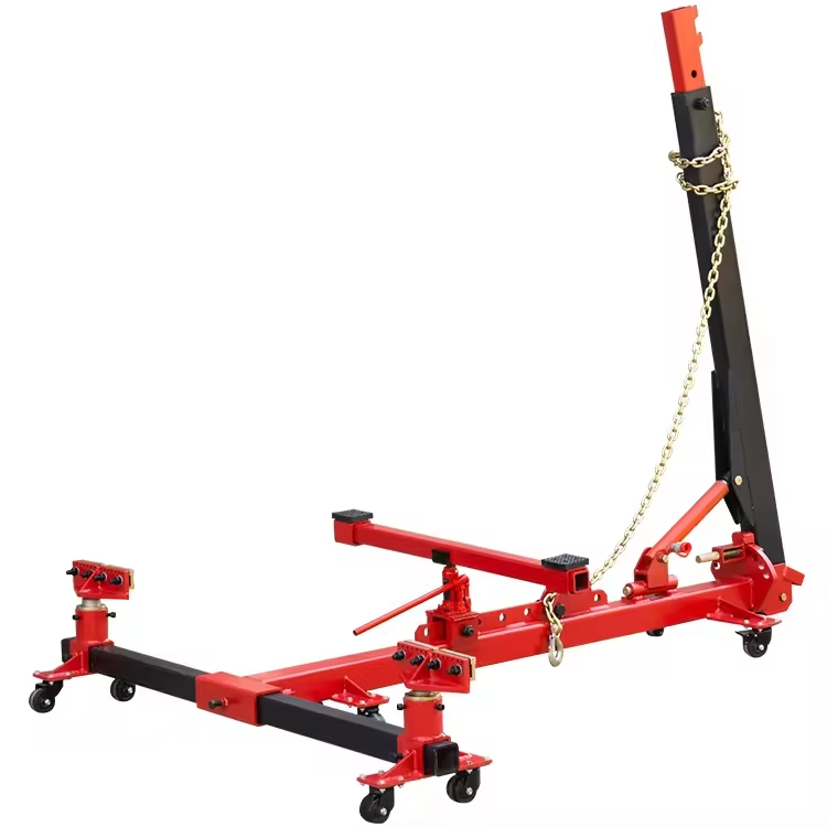 BOSCAR Portable Frame Machine Frame Straighten Machine 10T Tower Pulling Force