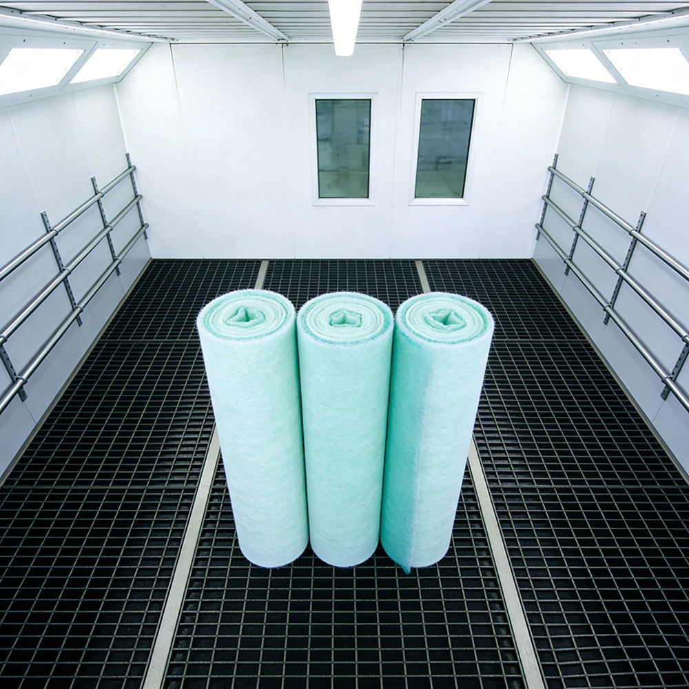 BOSCAR Spray Booth High Efficiency Roof and Floor Filters