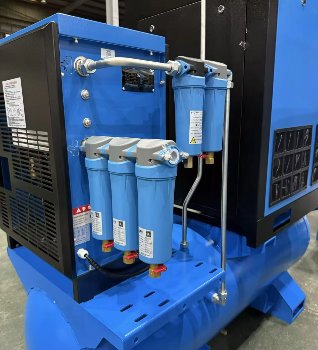 BOSCAR PRVF7.5 Silent 4 in 1 Screw Air Compressor 7.5KW 10HP
