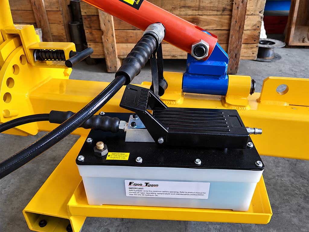 BOSCAR Portable Frame Machine Frame Straighten Machine 10T Tower Pulling Force