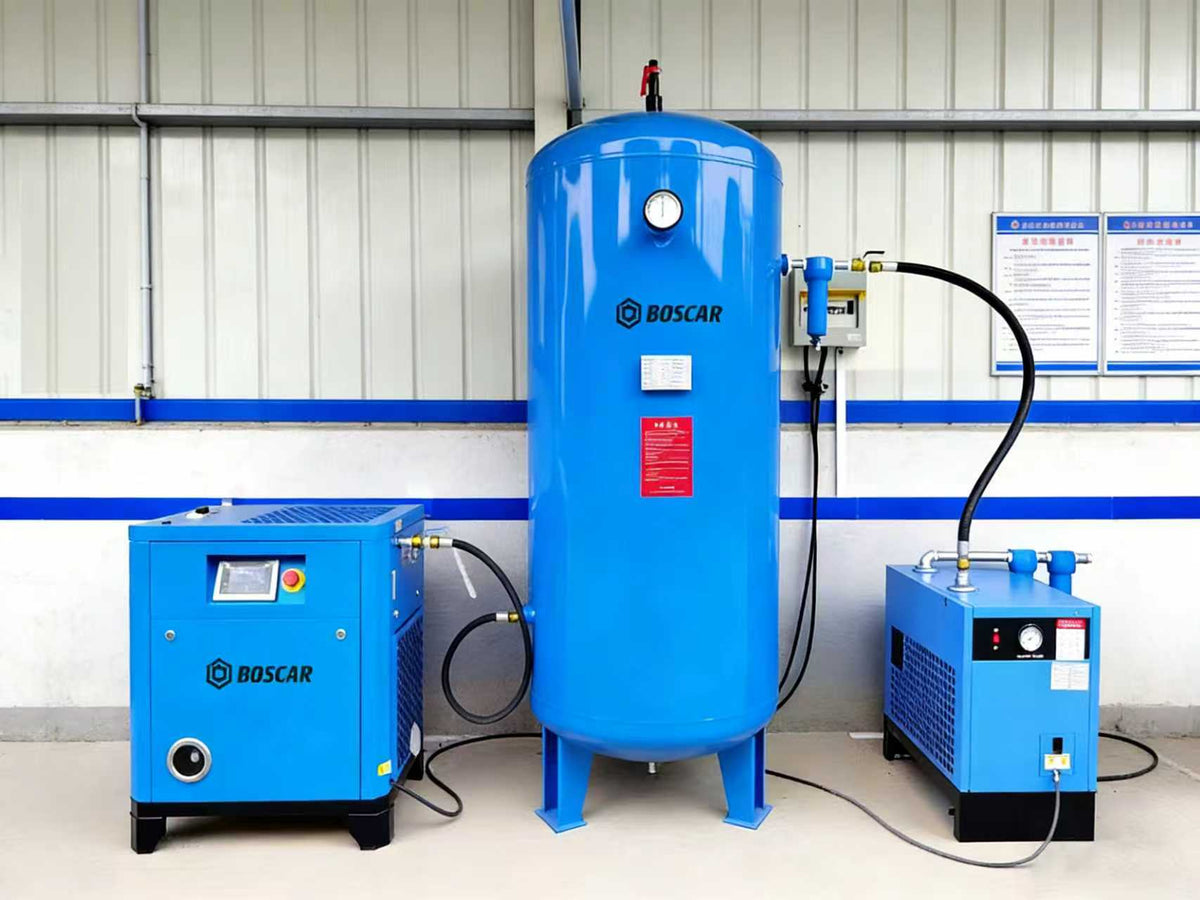 BOSCAR PRVF7.5 Silent Screw Air Compressor 7.5KW 10HP