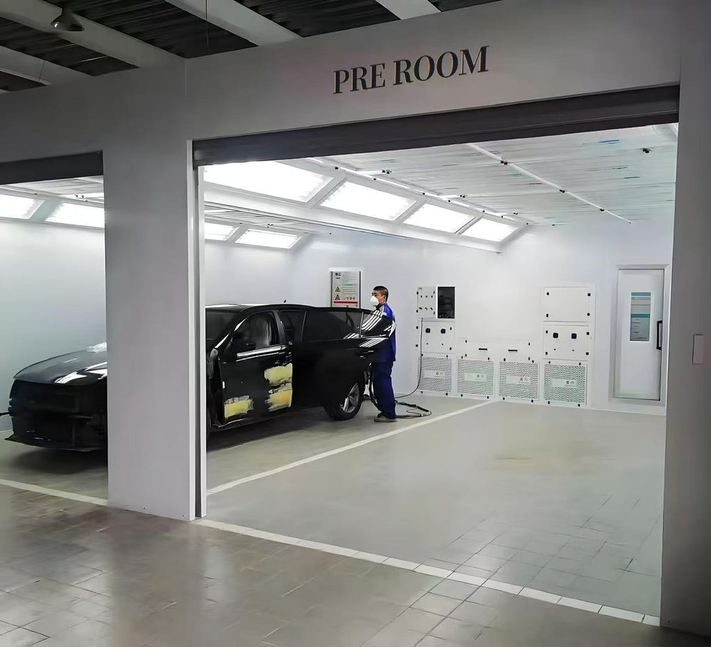 Customized Luxury Car Spray Booth Car Pre Station Pre Room Mixing Room Car Paint Room