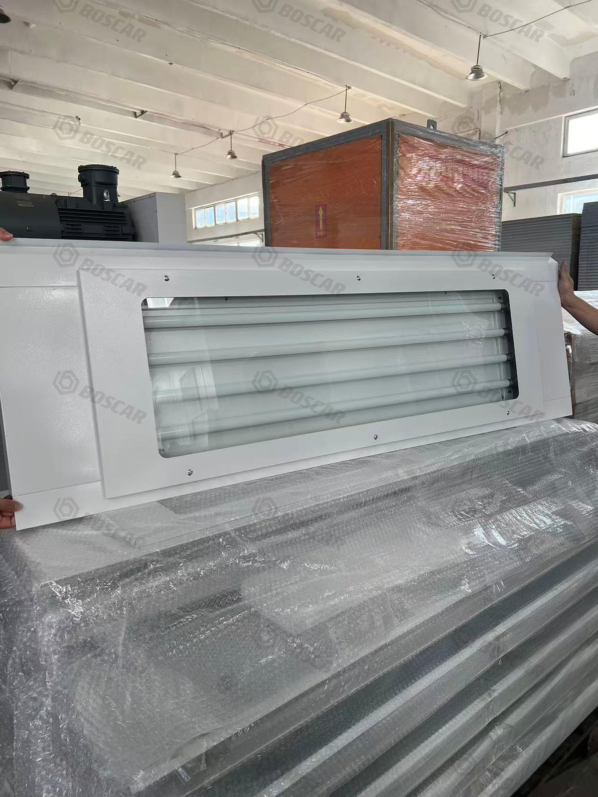 Luxury 9m Spray Booth external ramp Car Paint Booth with Electric/Diesel Heating