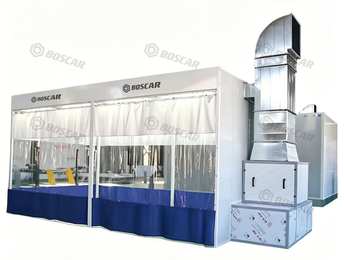 Customized Luxury Car Spray Booth Car Pre Station Pre Room Mixing Room Car Paint Room