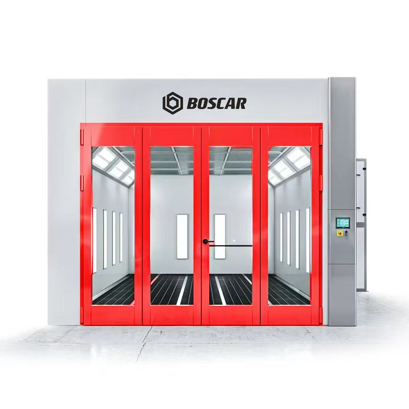 Luxury Pit-Type Car Spray Painting Booth with Electric/Diesel Heating