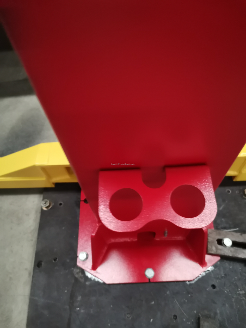 BOSCAR 4T 5T 5.5T Floor Plate Two Post Car Lift Hydraulic Auto Hoist with Single Arm Manual Unlock (TPL-4000BE)