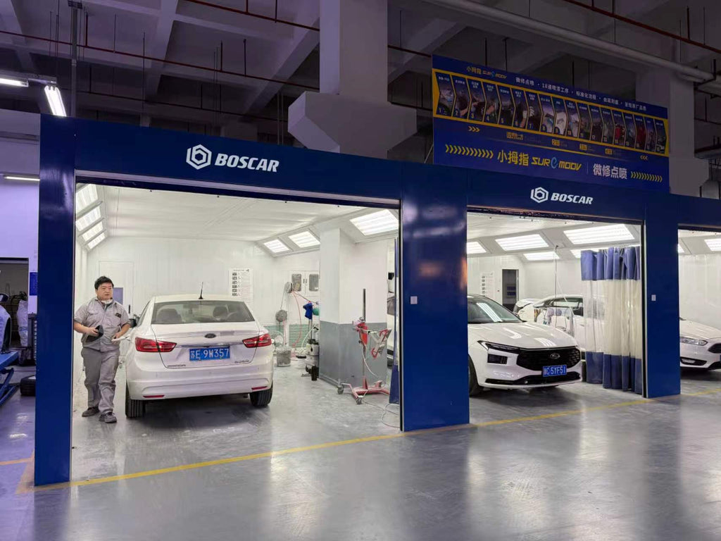 Customized Luxury Car Spray Booth Car Pre Station Pre Room Mixing Room Car Paint Room