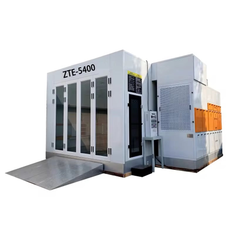 Luxury 8m Spray Booth external ramp Car Baking Oven with Electric/Diesel Heating