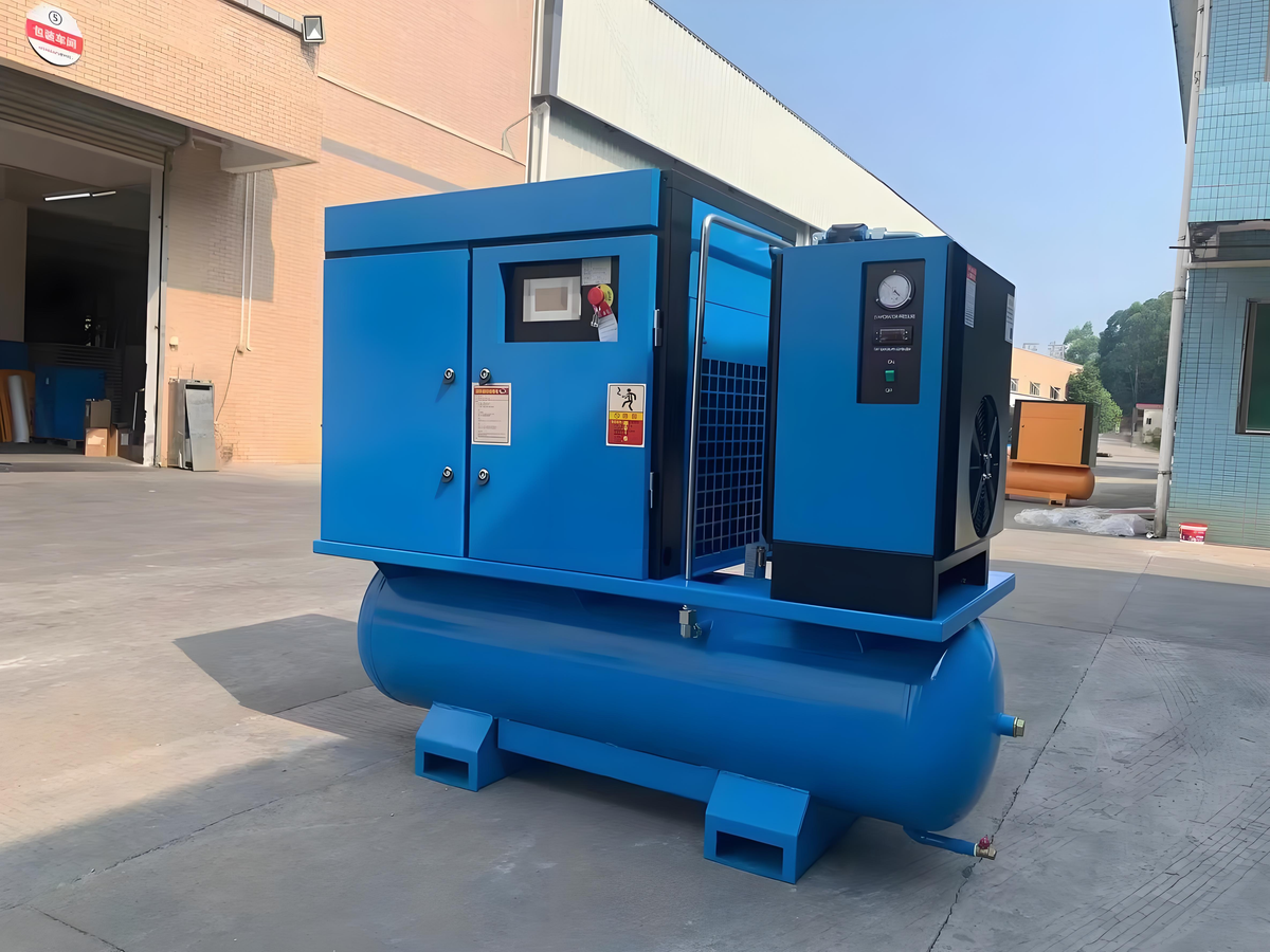 BOSCAR PRVF15 Silent 4 in 1 Screw Air Compressor 15KW 20HP