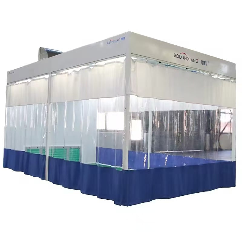 Customized Luxury Car Spray Booth Car Pre Station Pre Room Mixing Room Car Paint Room