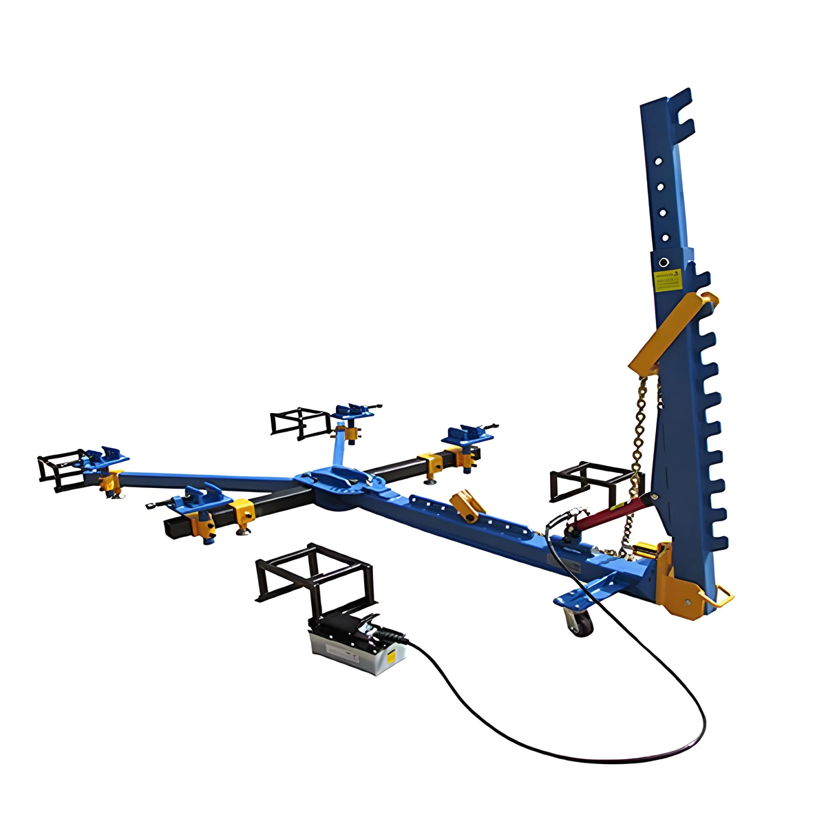 BOSCAR Portable Frame Machine Frame Straighten Machine 10T Tower Pulling Force