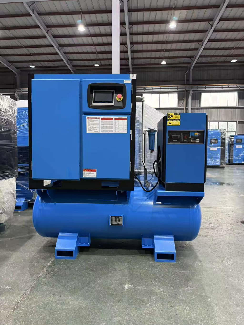 BOSCAR PRVF15 Silent 4 in 1 Screw Air Compressor 15KW 20HP