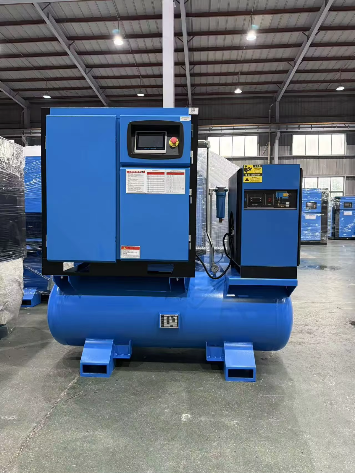 BOSCAR PRVF15 Silent 4 in 1 Screw Air Compressor 15KW 20HP