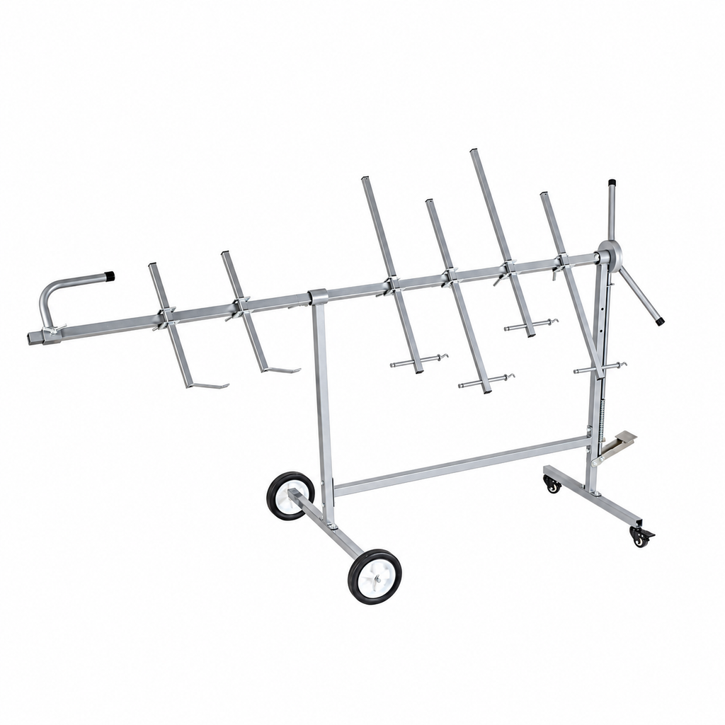 BOSCAR Paint Stand for Car Bumper Door and Hood Spray Painting and Drying