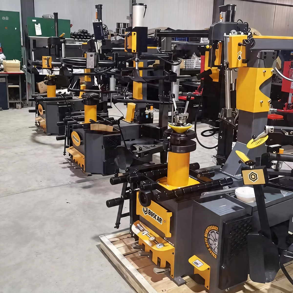 Fully Automatic 12\"-30\" Car Tire Changer Machine with Tire Lifter and Picker