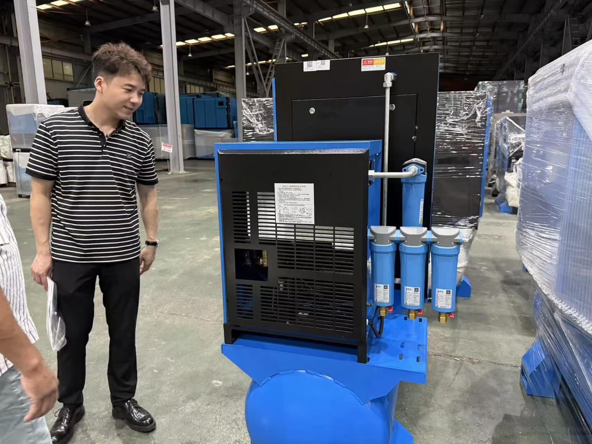 BOSCAR PRVF7.5 Silent 4 in 1 Screw Air Compressor 7.5KW 10HP