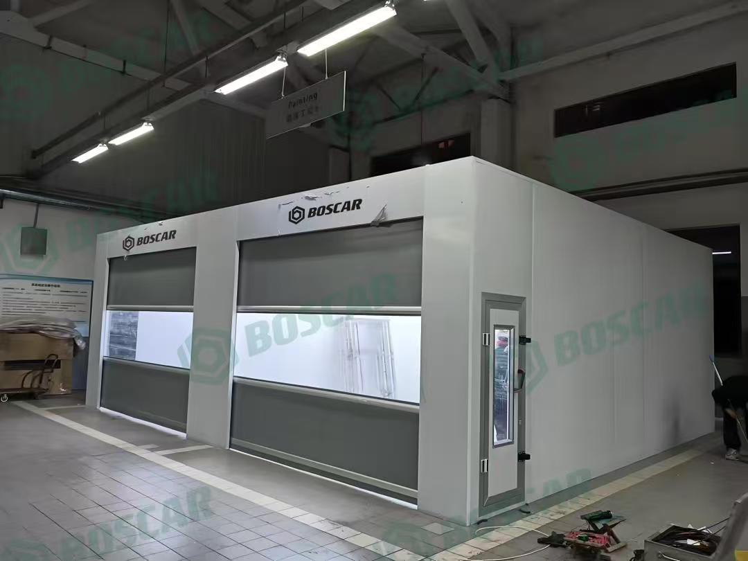 Customized Luxury Car Spray Booth Car Pre Station Pre Room Mixing Room Car Paint Room