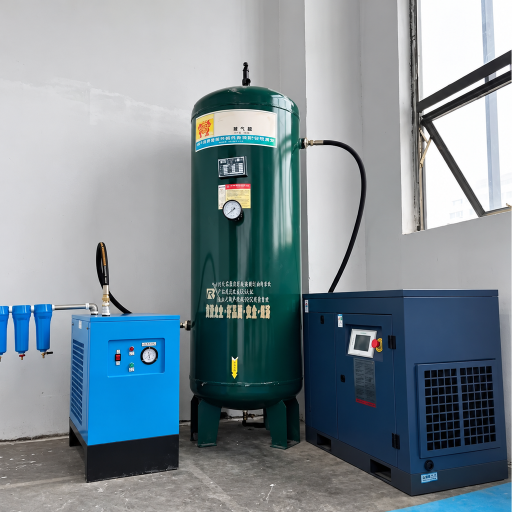 BOSCAR PRVF15 Silent Screw Air Compressor 15KW 20HP