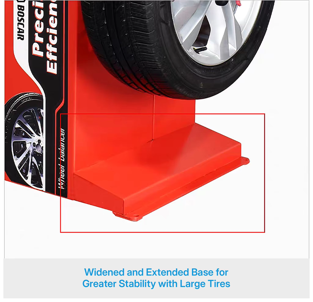 Automatic Car Wheel Balancer 10"-28" with Tire Lift and Laser Location