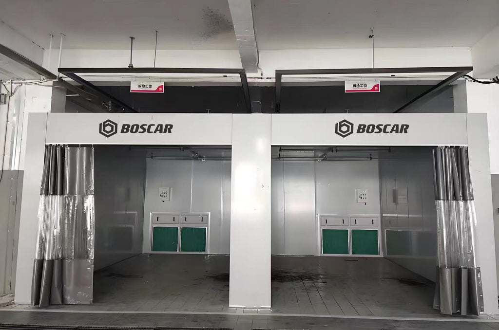 Customized Luxury Car Spray Booth Car Pre Station Pre Room Mixing Room Car Paint Room
