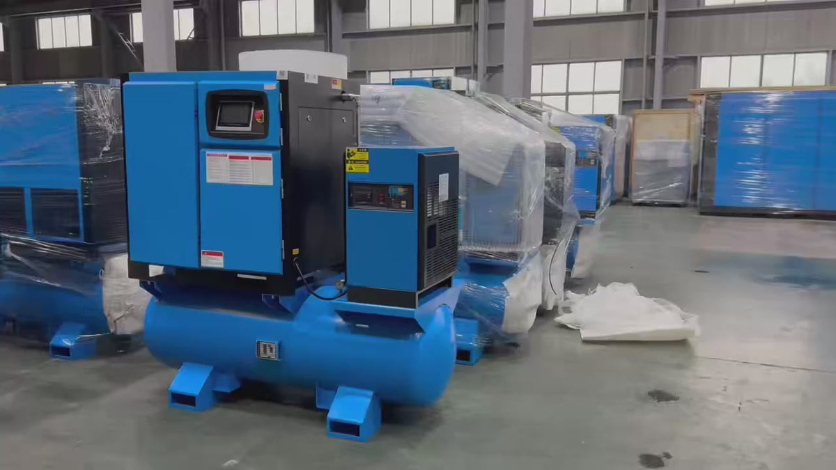 BOSCAR PRVF15 Silent 4 in 1 Screw Air Compressor 15KW 20HP