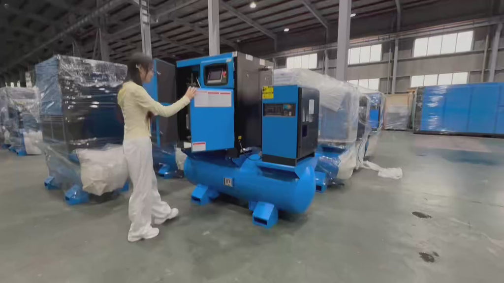 BOSCAR PRVF7.5 Silent 4 in 1 Screw Air Compressor 7.5KW 10HP