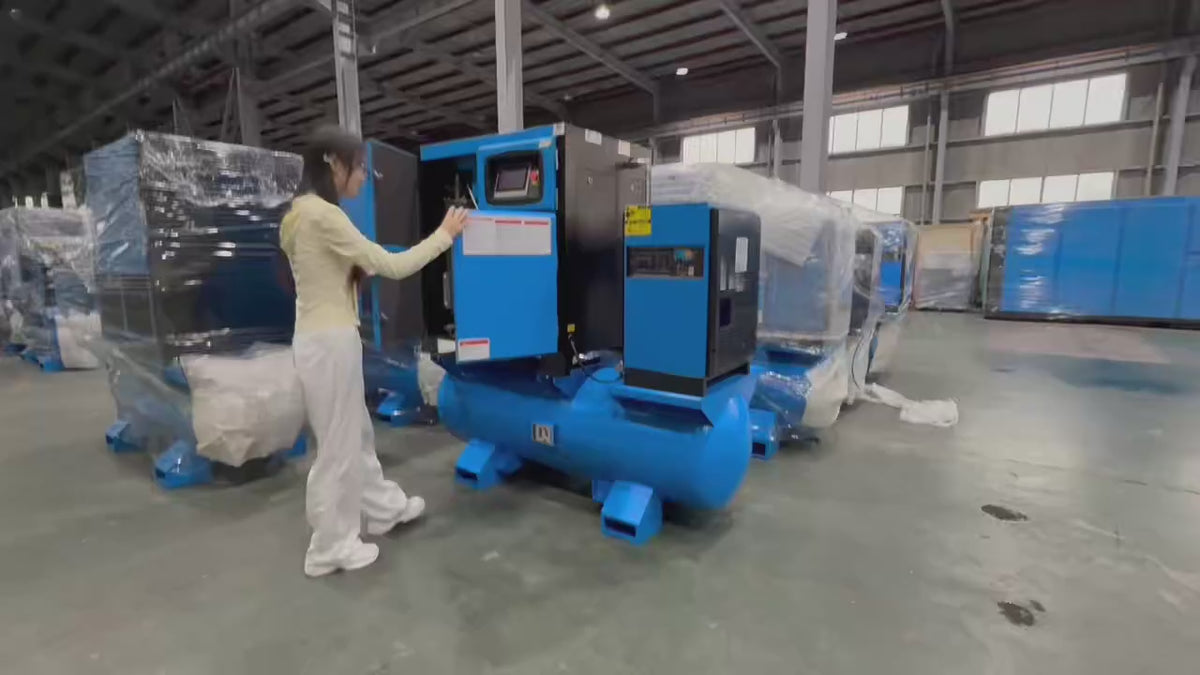 BOSCAR PRVF7.5 Silent 4 in 1 Screw Air Compressor 7.5KW 10HP